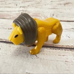 FISHER PRICE Vintage Lion Figure 1970s